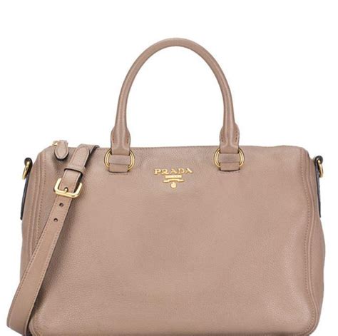 bauletto vitello phenix prada 1bb054 costo|Prada Bauletto Vitello Leather Cammeo Beige Phenix Handbag 1.